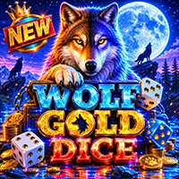 Wolf Gold Dice